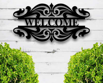 Metal Welcome Sign Outdoor Welcome Sign Housewarming Gift Realtor Closing Gift Welcome Sign Home Metal Welcome Sign