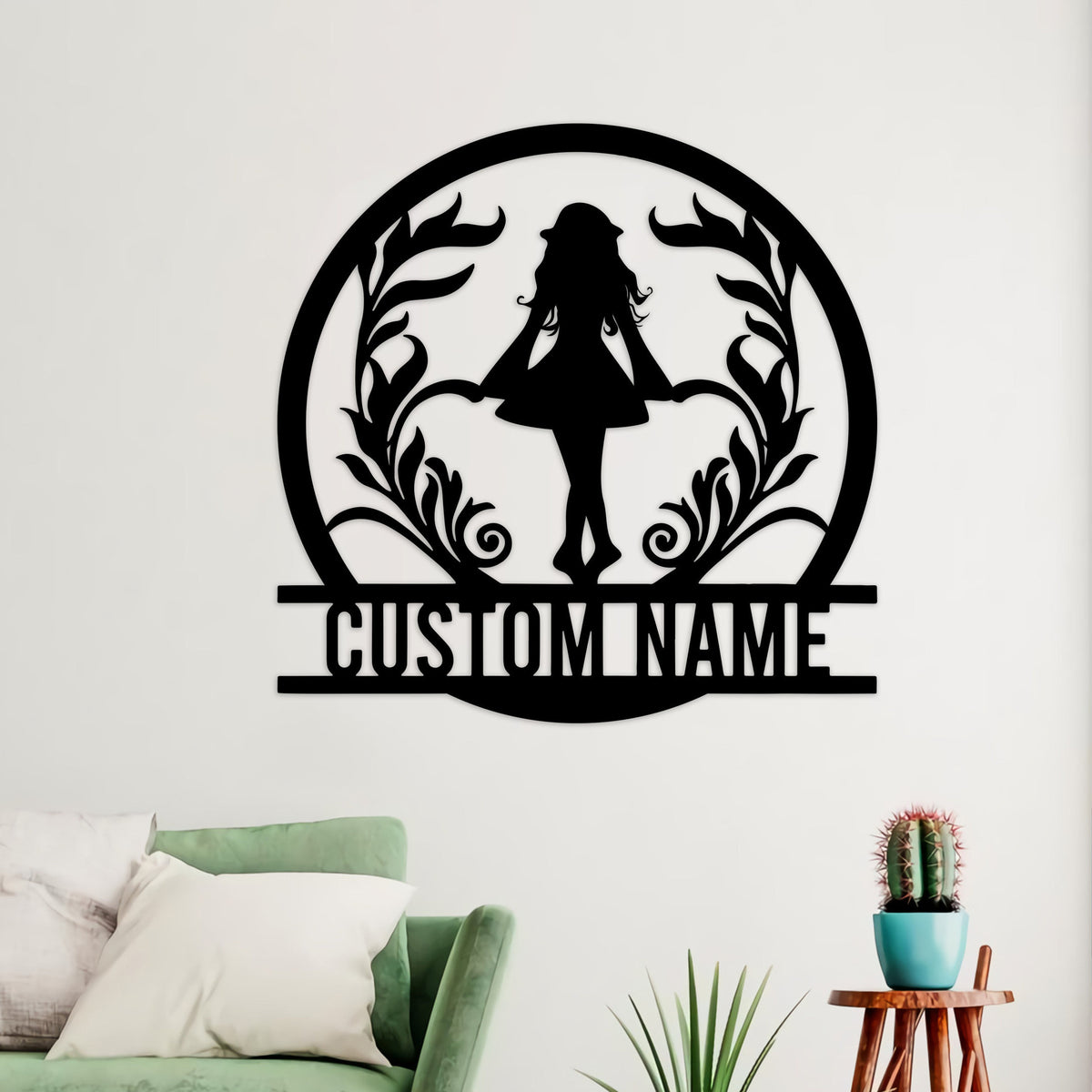 Personalized Irish Dancer Metal Wall Art With Led Lights, Irish Girl Dancing Metal Sign, Dancer Gift, Christmas Gift For Daughter, Niece
