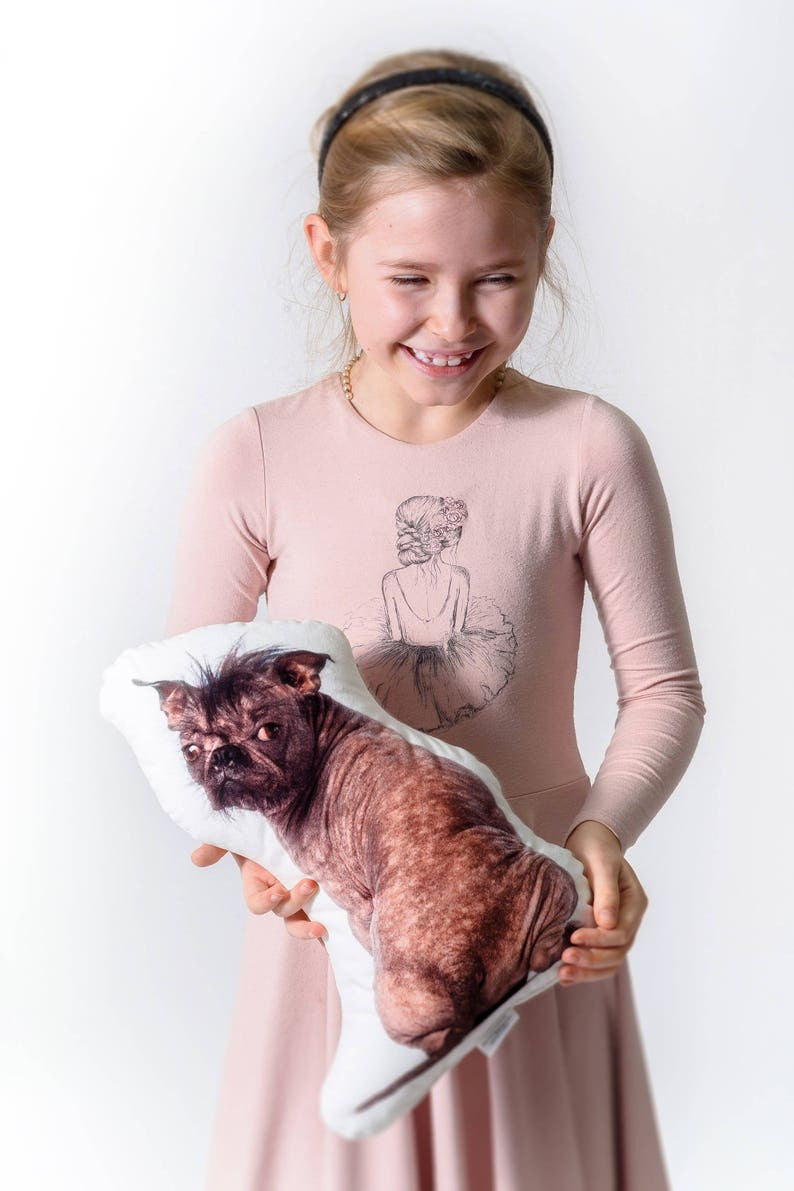 Personalized Decorative Custom Pillow With Your Photo, 3D Photo Pillow, Pet Lover Gift, Cat & Dog Pillow, Gift For Family