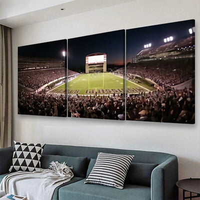 Mississippi State Bulldogs Stadium, Multi Canvas Wall Art Ideas, Multi Pieces Canvas Prints, 3Pcs 5Pcs Multi Panel Wall Art