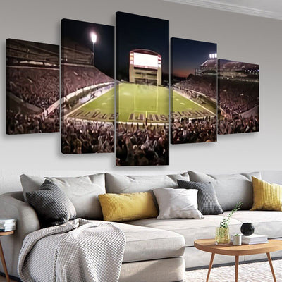 Mississippi State Bulldogs Stadium, Multi Canvas Wall Art Ideas, Multi Pieces Canvas Prints, 3Pcs 5Pcs Multi Panel Wall Art