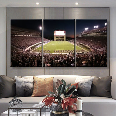 Mississippi State Bulldogs Stadium, Multi Canvas Wall Art Ideas, Multi Pieces Canvas Prints, 3Pcs 5Pcs Multi Panel Wall Art