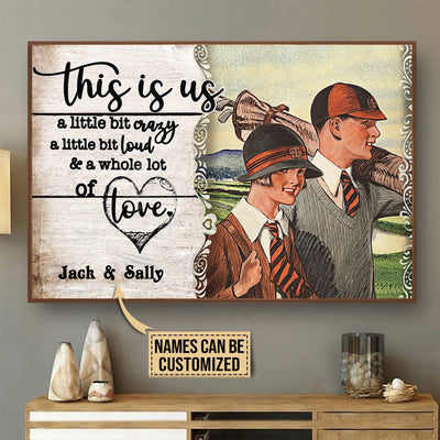 Aeticon Gifts Personalized Golf This Is Us Canvas