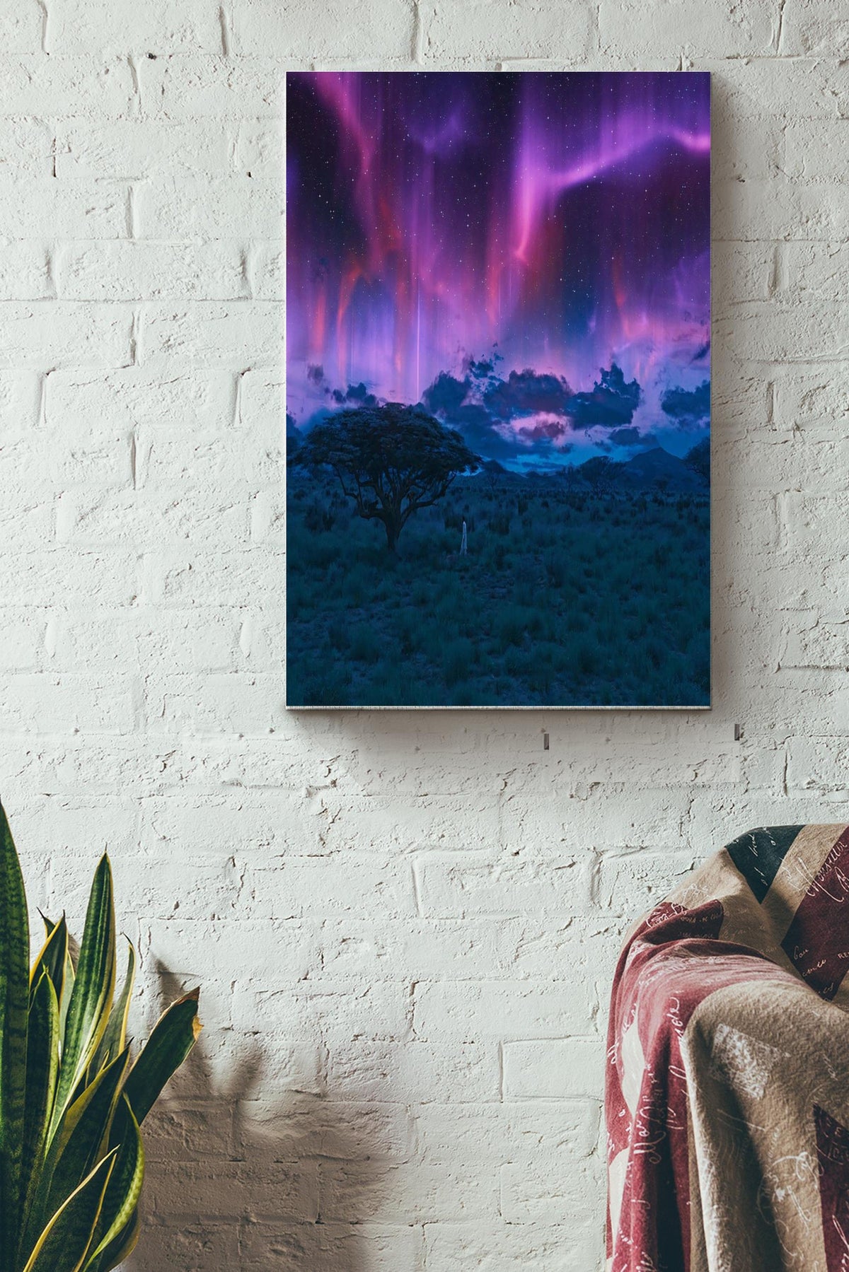 Ancestral Plane Canvas Wall Art Poster Printed Wedding Anniversary Housewarming Gift Home Room Decor Canvas Gallery Wrapped Canvas Framed Gift Idea Framed Prints, Canvas