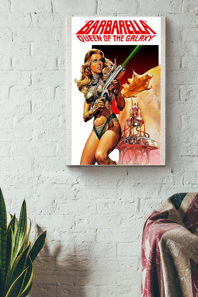 Barbarella Queen of the Galaxy Essential Poster Canvas Gallery Wrapped Canvas Framed Gift Idea