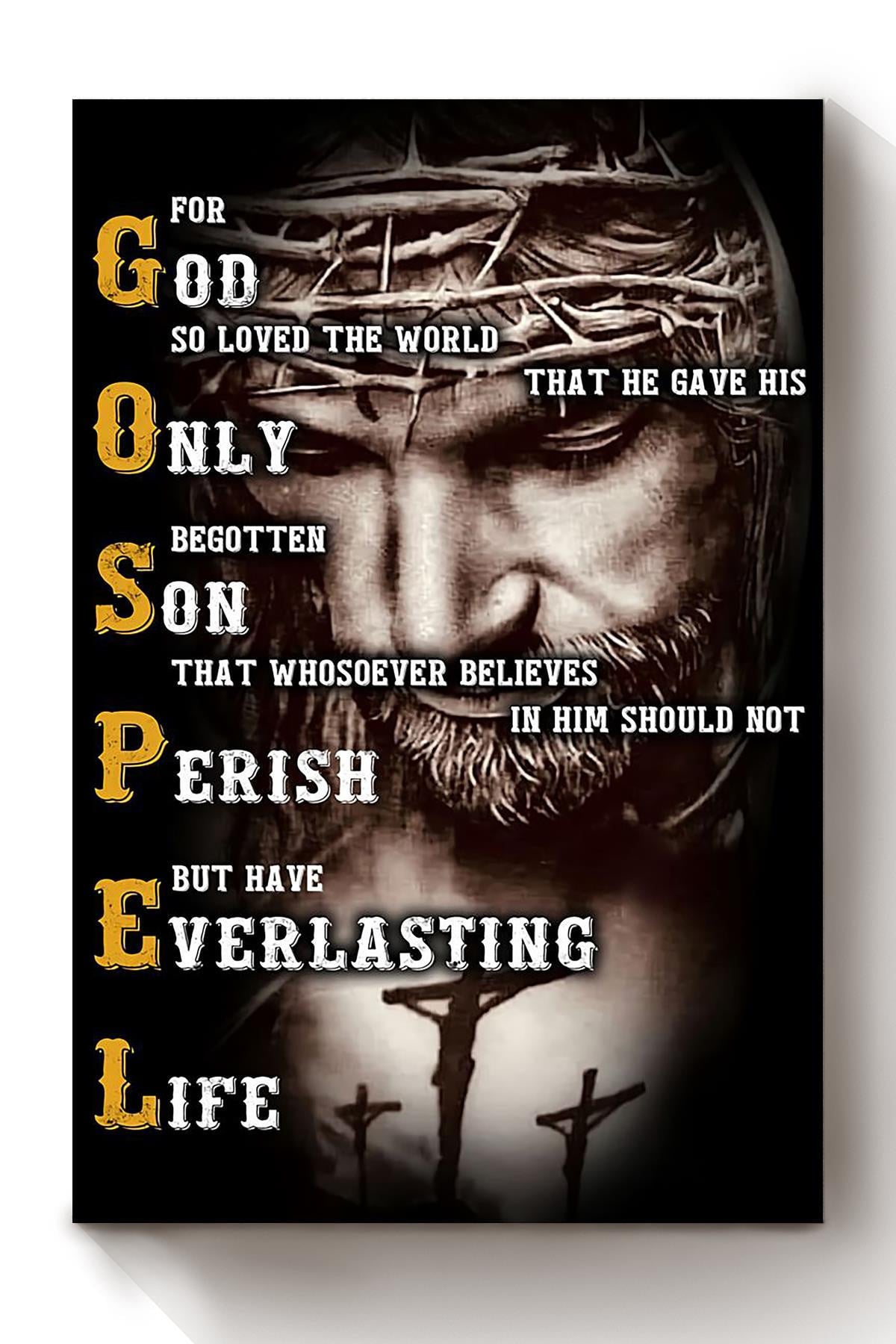 God Prayer For Healing Christian Wall Art Gift For Christmas Decor Son Of God Canvas Framed Prints, Canvas