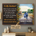 Aeticon Gifts Personalized Farmer To My Husband You Had Me Canvas