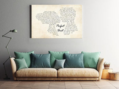Ed Sheeran Ft Beyonce Perfect Duet Lyrics Couple Typography