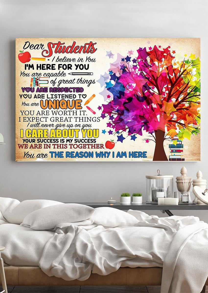 Dear Students Inspiration Letter From Teacher To Students Gift For Granduation Day