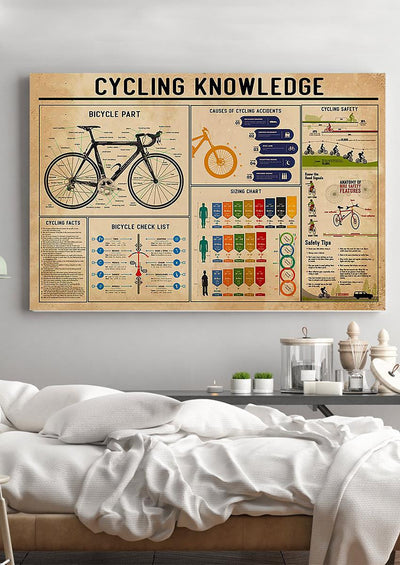 Cycling Basic Information Sport Knowledge Gift For Athletes Cycling Lover