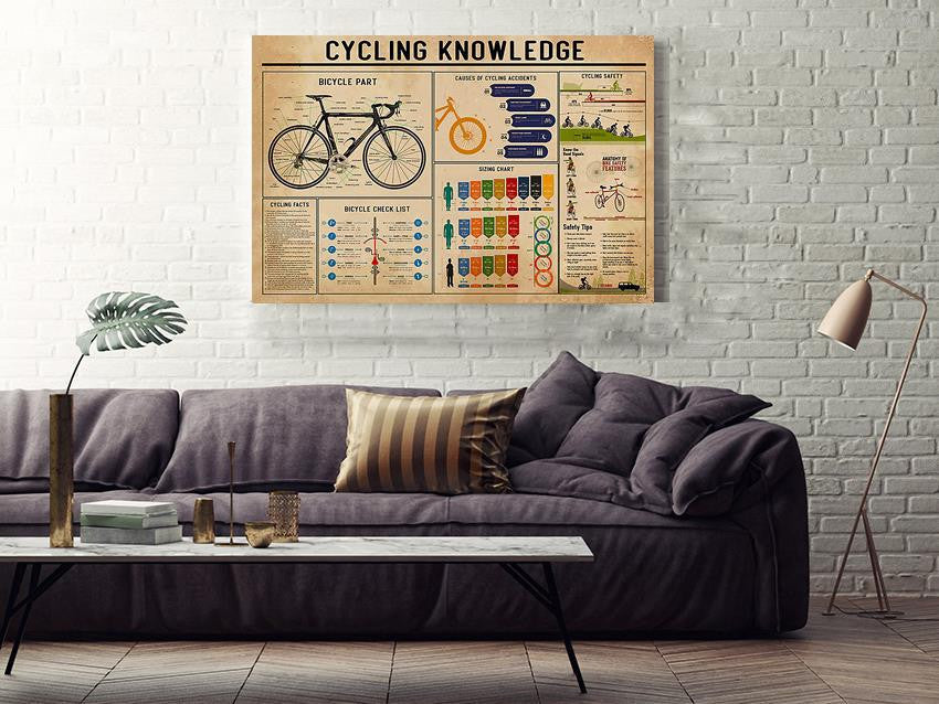 Cycling Basic Information Sport Knowledge Gift For Athletes Cycling Lover