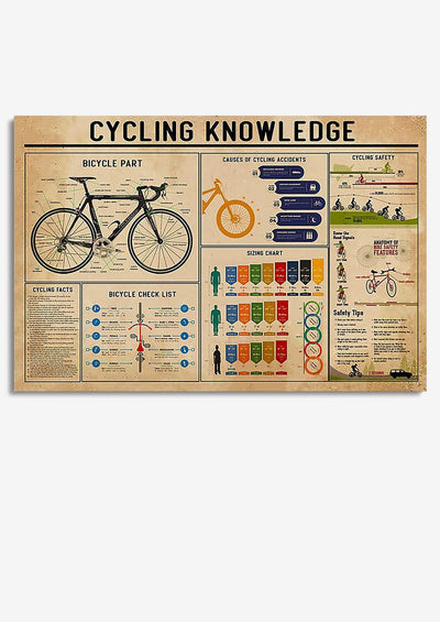 Cycling Basic Information Sport Knowledge Gift For Athletes Cycling Lover