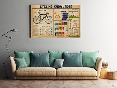 Cycling Basic Information Sport Knowledge Gift For Athletes Cycling Lover