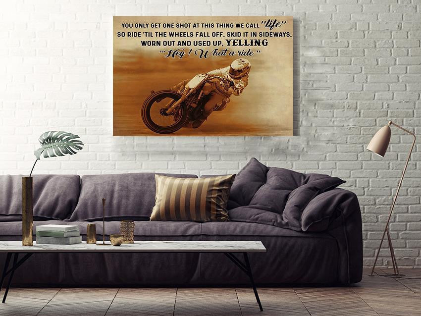 Motorcycle What A Ride For Car Decor Auto Decor Mechanic Gift Garage Decor