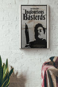 Inglorious Basterds Retro Poster Canvas Gallery Wrapped Canvas Framed Gift Idea