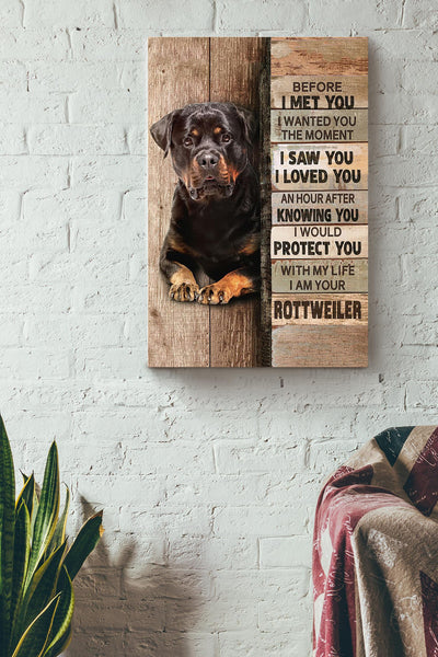 Rottweiler Thankful For Foster Care Quotes Gift For Dog Mom Dog Lover Canvas