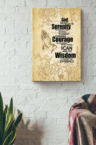 Motivation Quote Gift For Christant Friend Canvas