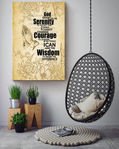 Motivation Quote Gift For Christant Friend Canvas