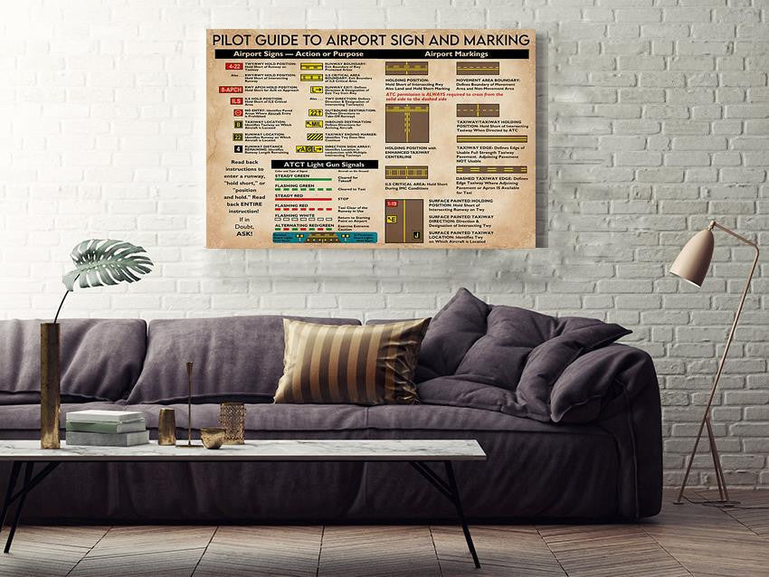 Pilot Guide Avation Knowledge For Homeschool Housewarming Home Decor