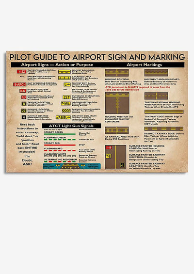 Pilot Guide Avation Knowledge For Homeschool Housewarming Home Decor