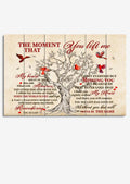 Moment That You Left Me Memorial Quote To Passed Away Lover Gift For Memorial Day