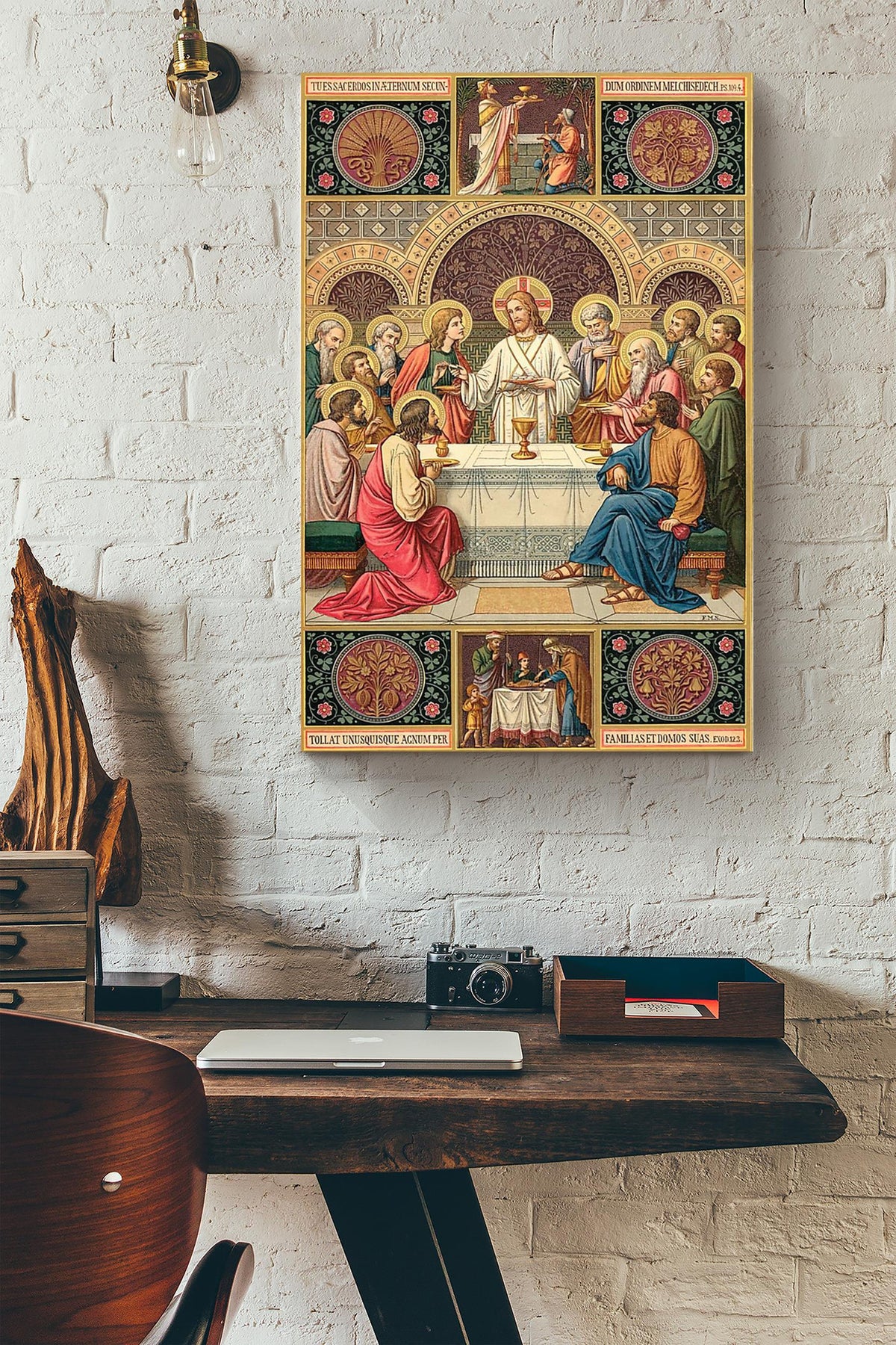 The Last Supper Jesus Christ Art Easter Present Idea Gift For Mother's Day Canvas