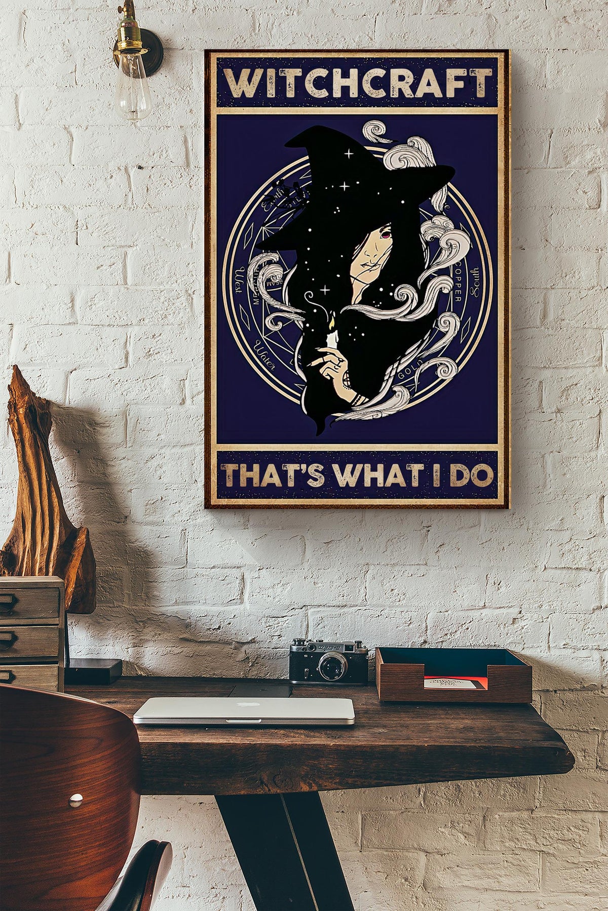 Witchcraft That's What I Do Halloween Wall Decor Gift For Witch Lover Halloween Decorations Haunted Houses Canvas