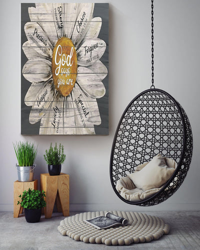 Sunflower God Quotes Floral Gallery Canvas Wall ArtGift For Florist Flower Shop Farmhouse Decor Housewarming Canvas Framed Prints, Canvas