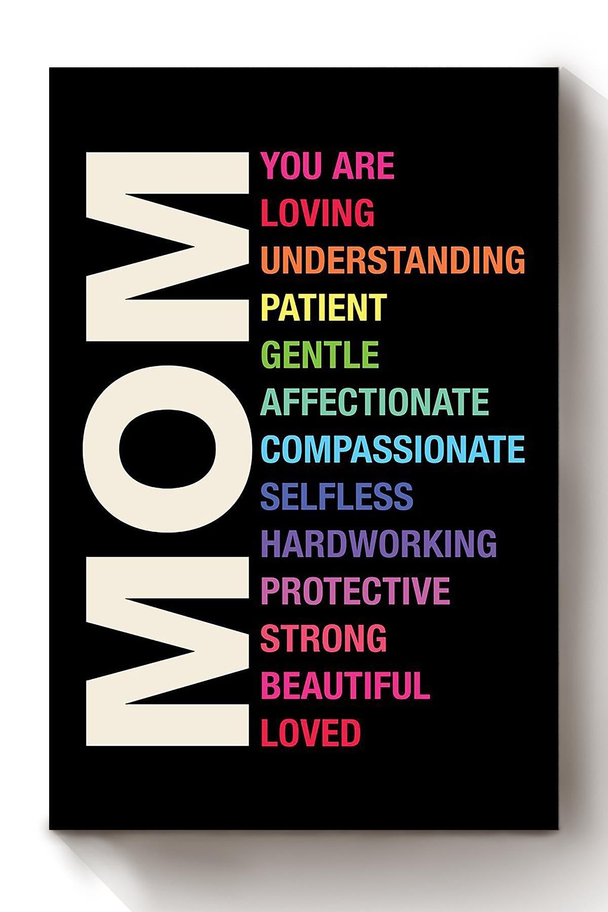 Thankful Letter For Mother In Mothers Day From Lgbt Child Canvas