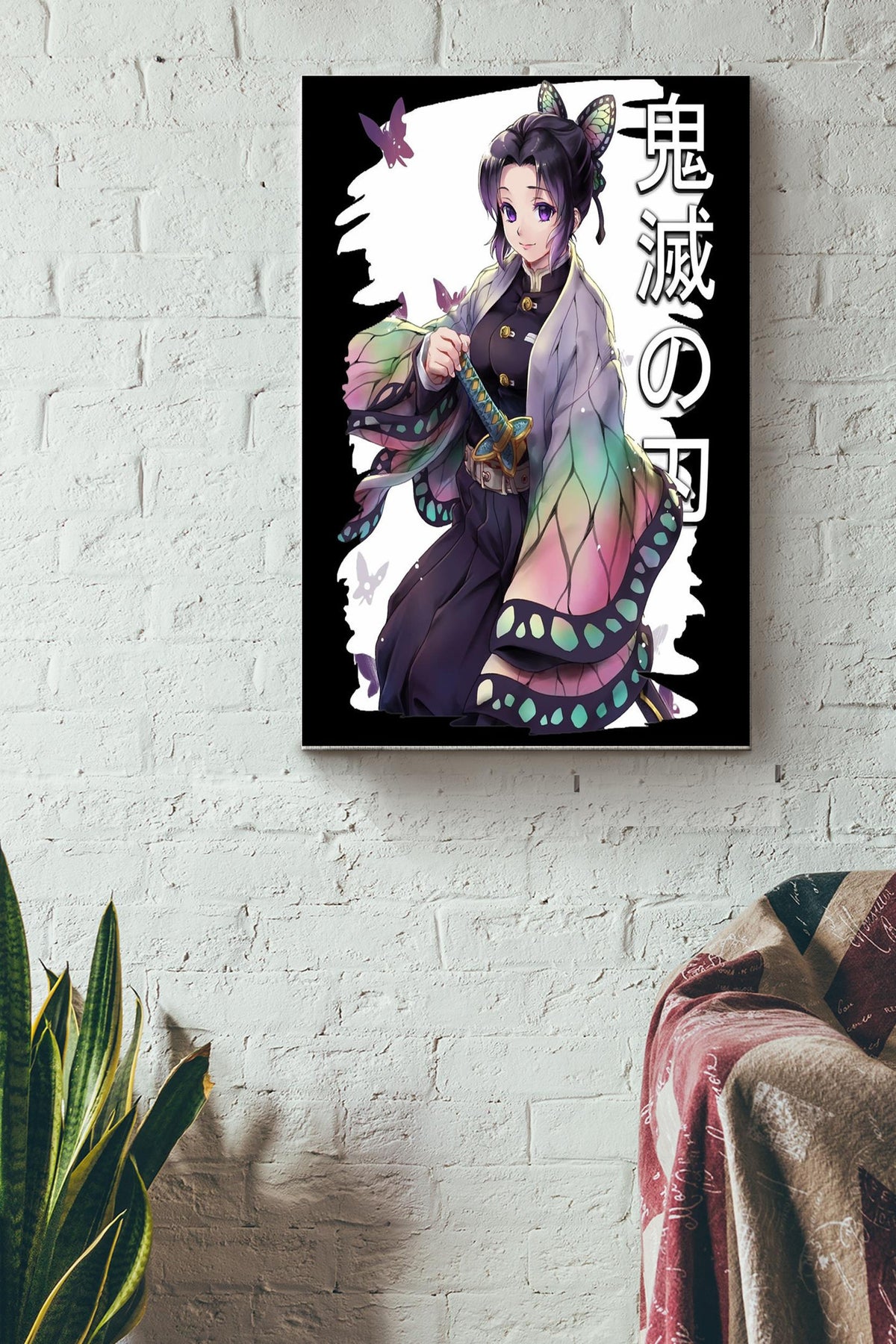 Shinobu Poster Gallery Canvas Wall ArtCanvas Gallery Wrapped Canvas Framed Gift Idea Framed Prints, Canvas