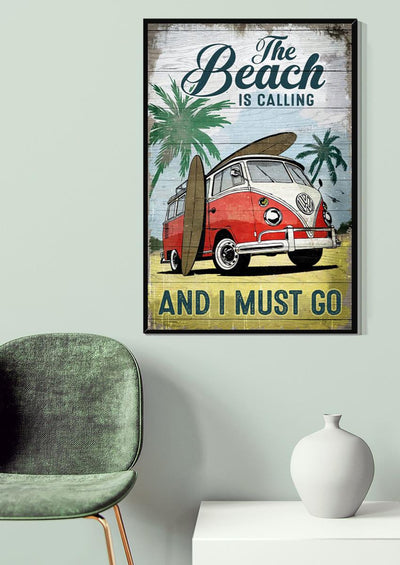 Special Edition Funny Beach Gallery Canvas Wall ArtGift For Beach Sport Lover Canvas Framed Prints, Canvas