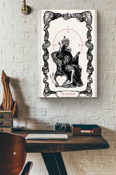 The Empress Tarot Card Racerback Poster Canvas Gallery Wrapped Canvas Framed Gift Idea