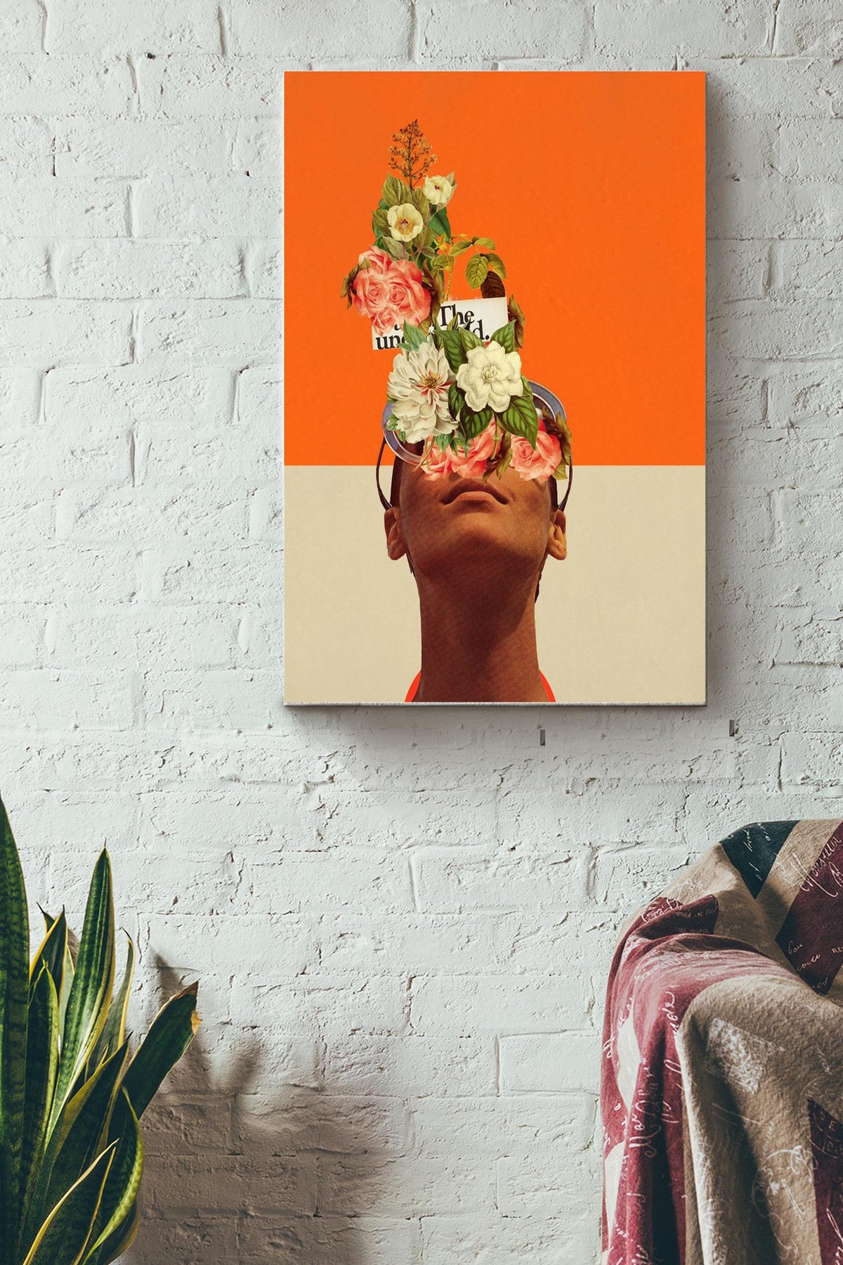 The Unexpected Poster Canvas Gallery Wrapped Canvas Framed Gift Idea