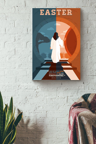 Easter Behold I Am Alive Forevermore Canvas Ideas, Canvas Hanging Prints,  Gift Idea Framed Prints, Canvas