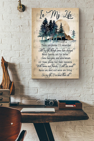 Hiking Love All Moments Wrapped Canvas