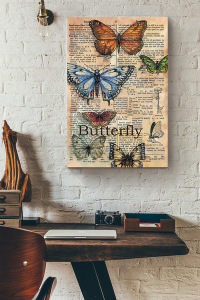 Butterfly Definition Dictionary Canvas Ideas, Canvas Hanging Prints,  Gift Idea Framed Prints, Canvas