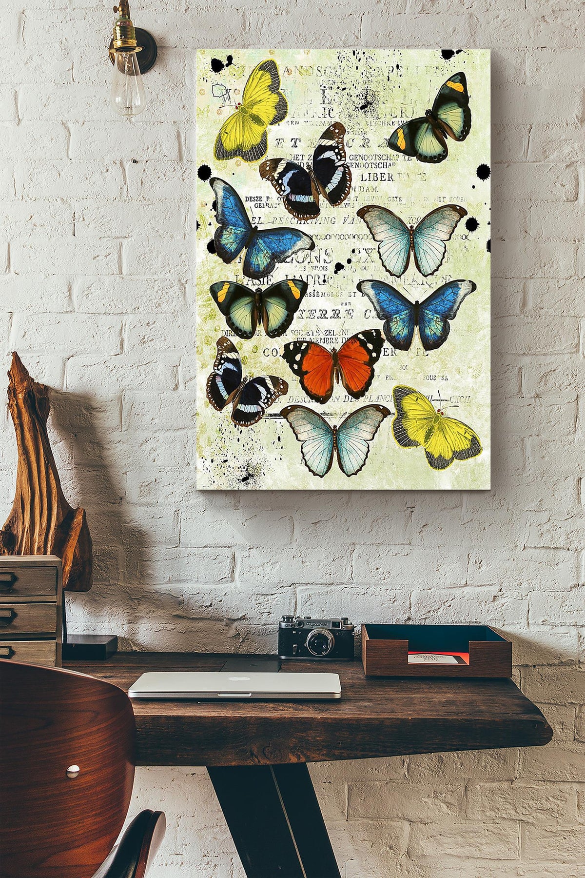 Butterfly Beautiful Wrapped Canvas