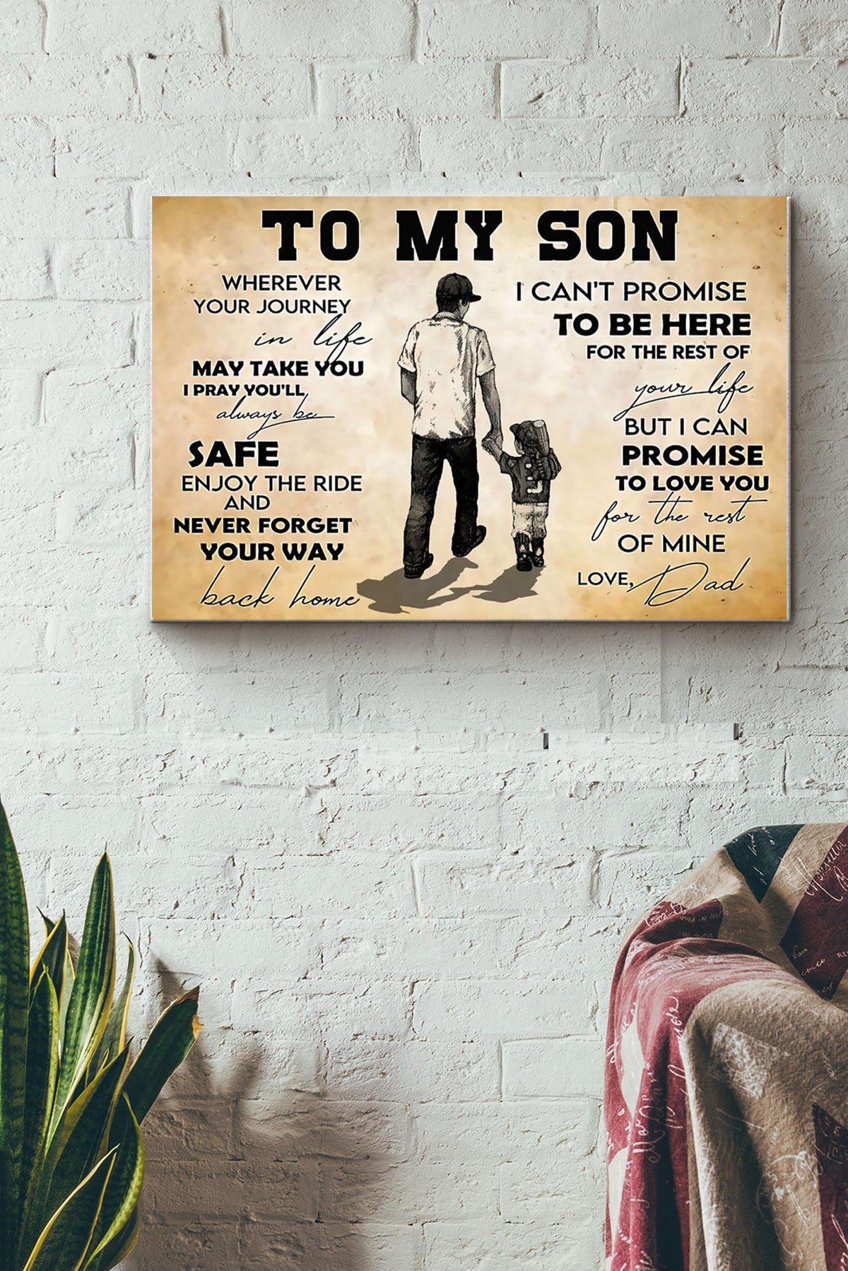 Baseball Player Dad My Son I Love You Canvas Ideas, Canvas Hanging Prints,  Gift Idea Framed Prints, Canvas