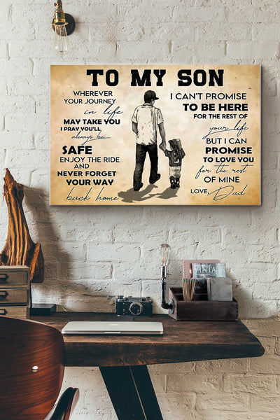 Baseball Player Dad My Son I Love You Canvas Ideas, Canvas Hanging Prints,  Gift Idea Framed Prints, Canvas