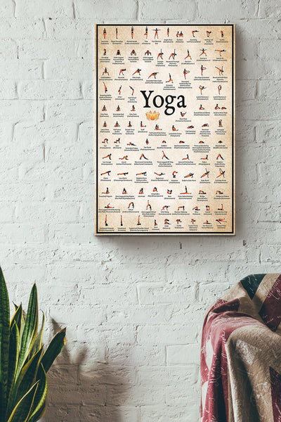How To Do Yoga At Home Canvas Ideas, Canvas Hanging Prints,  Gift Idea Framed Prints, Canvas