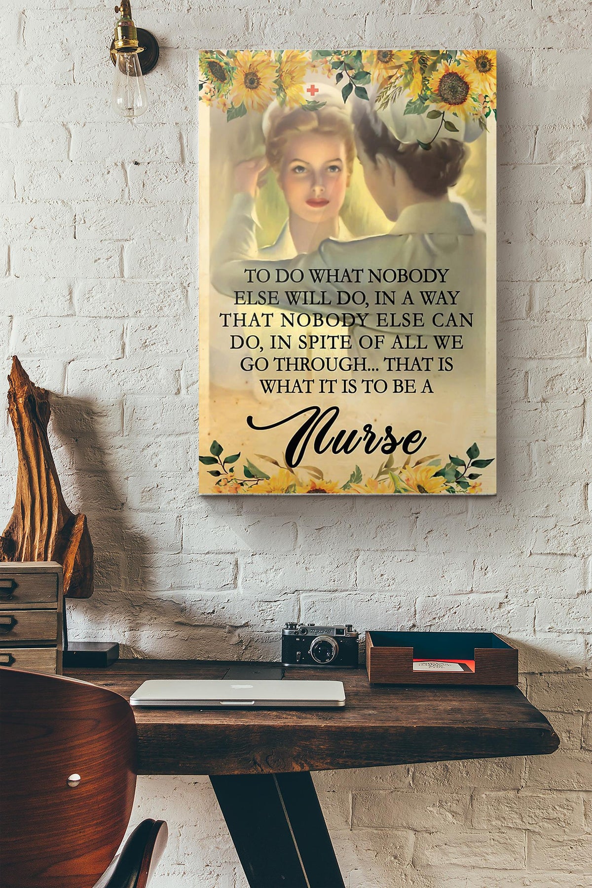 Nurse To Do What Nobody Else Will Do Canvas Ideas, Canvas Hanging Prints,  Gift Idea Framed Prints, Canvas