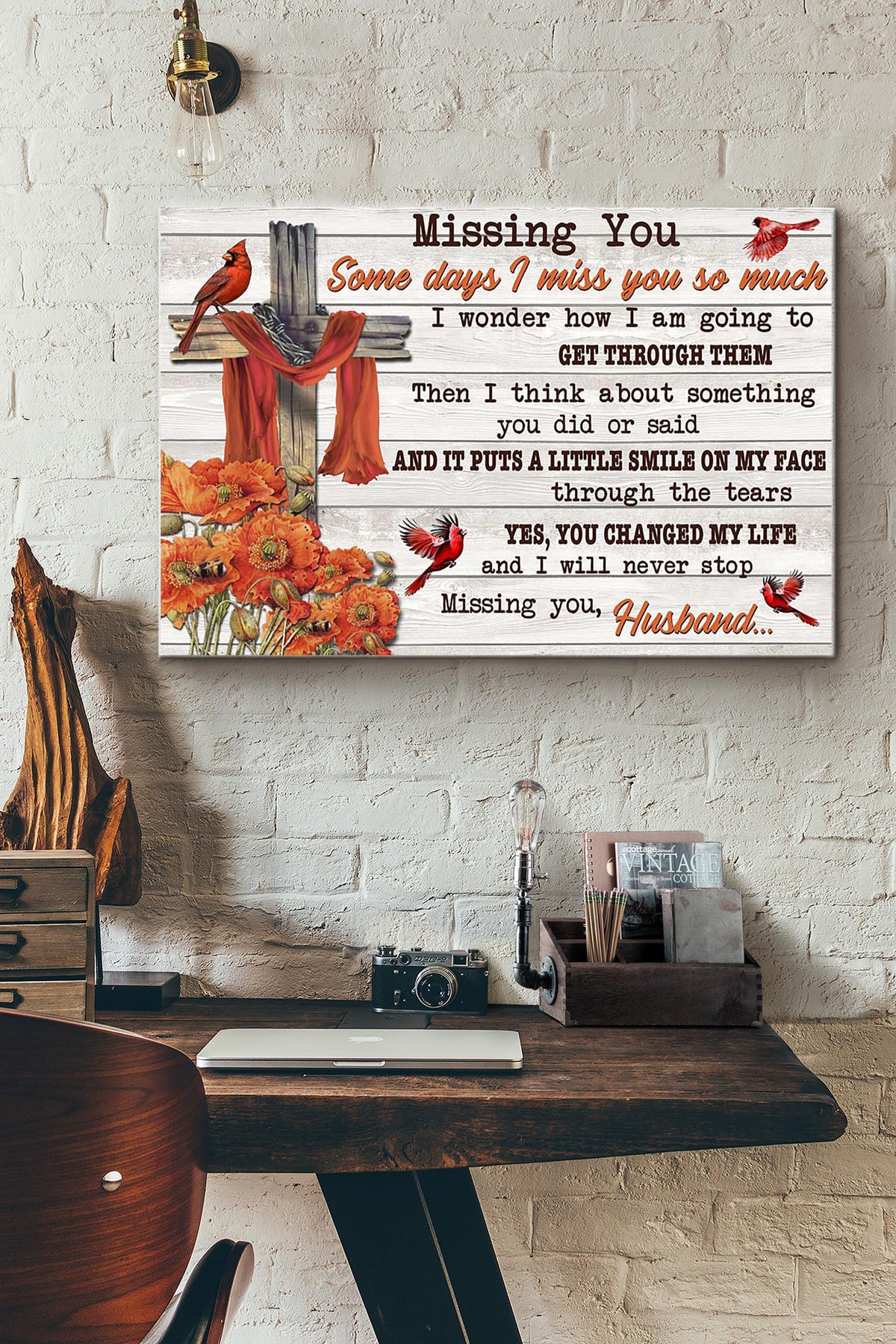 Missing You Husband Some Days I Miss You So Much Canvas Ideas, Canvas Hanging Prints,  Gift Idea Framed Prints, Canvas