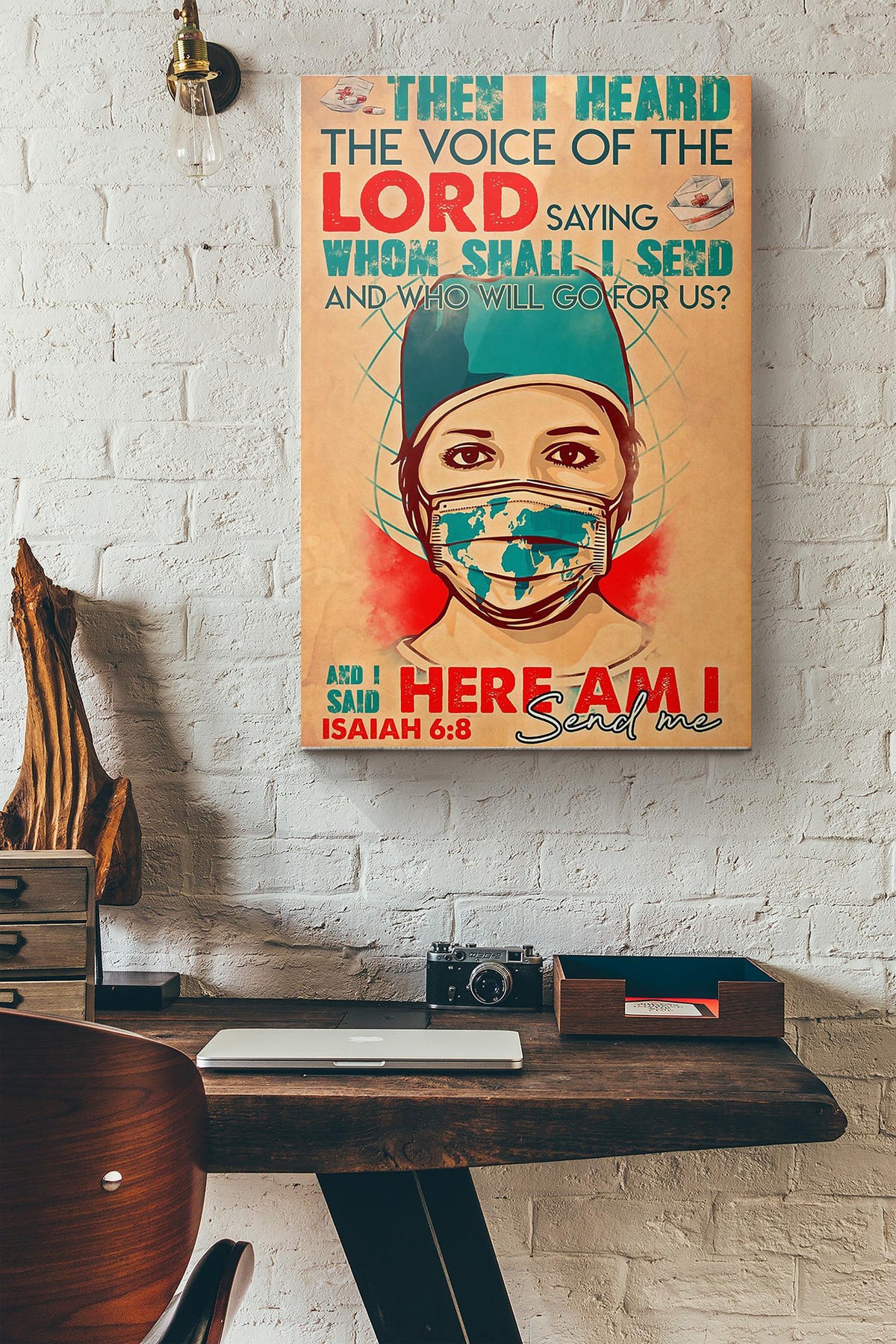 Nurse Lord Send Me Canvas Ideas, Canvas Hanging Prints,  Gift Idea Framed Prints, Canvas