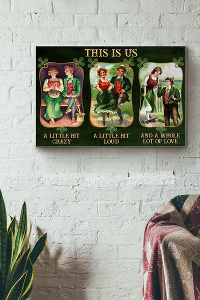 Irish Couple This Is Us Canvas Ideas, Canvas Hanging Prints,  Gift Idea Framed Prints, Canvas