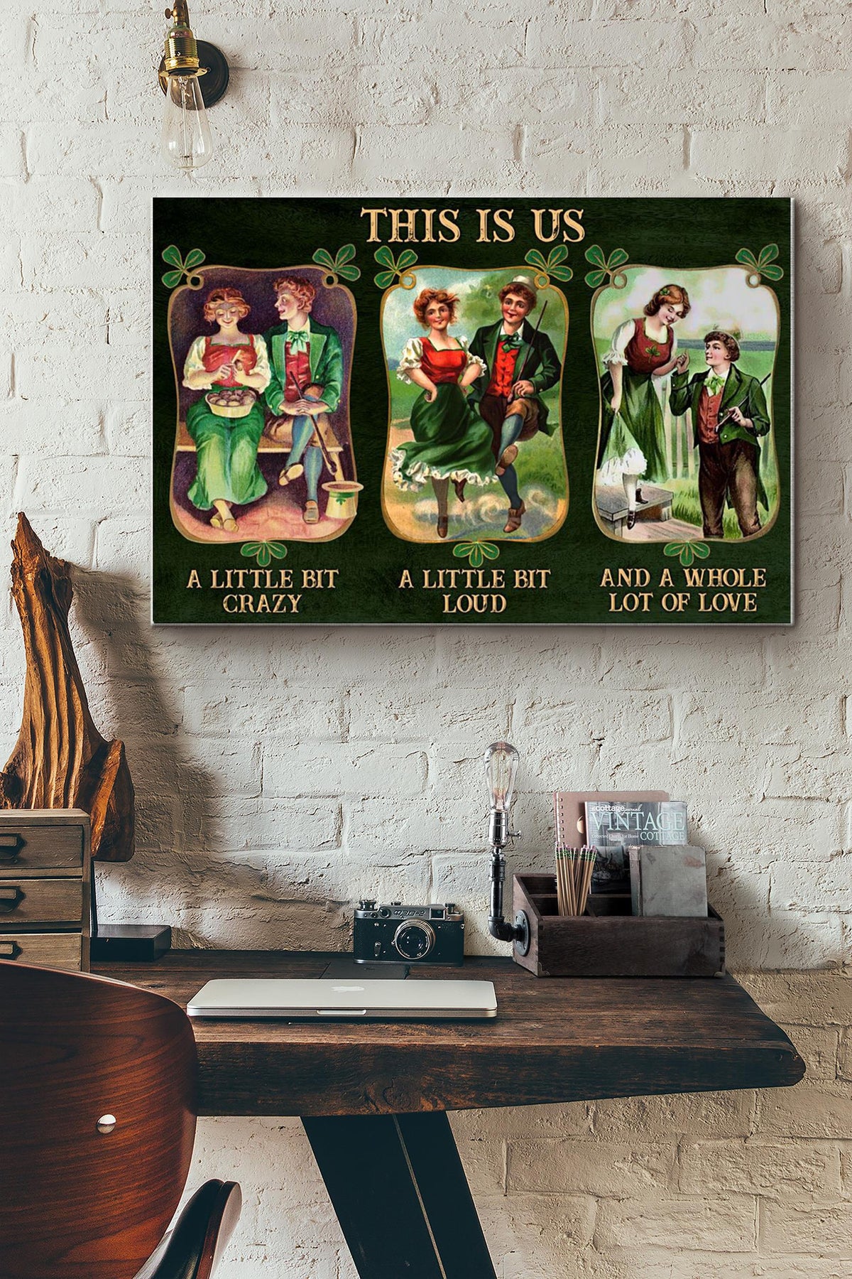 Irish Couple This Is Us Canvas Ideas, Canvas Hanging Prints,  Gift Idea Framed Prints, Canvas