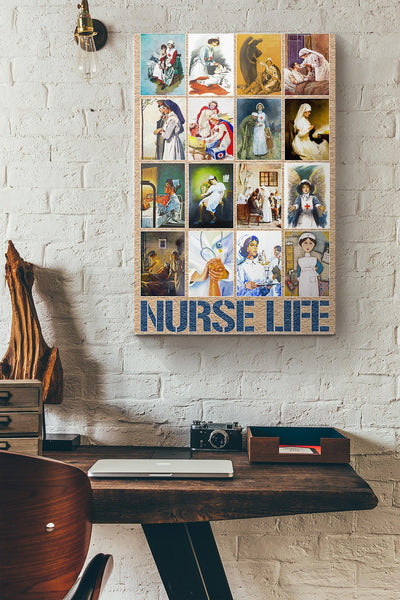 Nurse Life Canvas Ideas, Canvas Hanging Prints, Gift Idea Framed Prints, Canvas