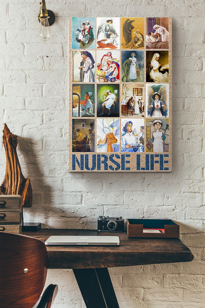 Nurse Life Canvas Ideas, Canvas Hanging Prints, Gift Idea Framed Prints, Canvas