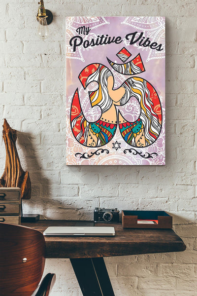 Yoga Vibe Is My Positive Vibes Canvas Ideas, Canvas Hanging Prints,  Gift Idea Framed Prints, Canvas
