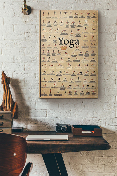 Yoga Poses Canvas Ideas, Canvas Hanging Prints,  Gift Idea Framed Prints, Canvas