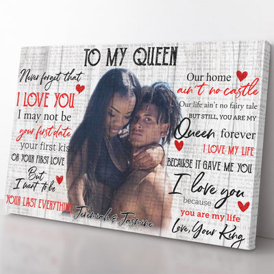 To My Black Queen Home Decor Wall Art Gift Ideas Gift Ideas, I Want to be Your Last Home Decor Wall Art Gift Ideas, You're My Life Home Decor Wall Art Gift Ideas for Black Wife Framed Prints, Canvas